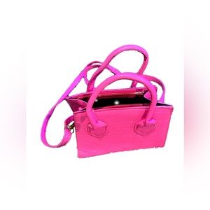 Hot pink mini purse